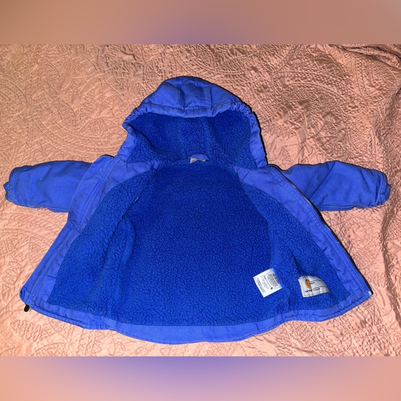 Toddler Carhartt Winter Coat - 2T - Blue - Picture 5 of 7